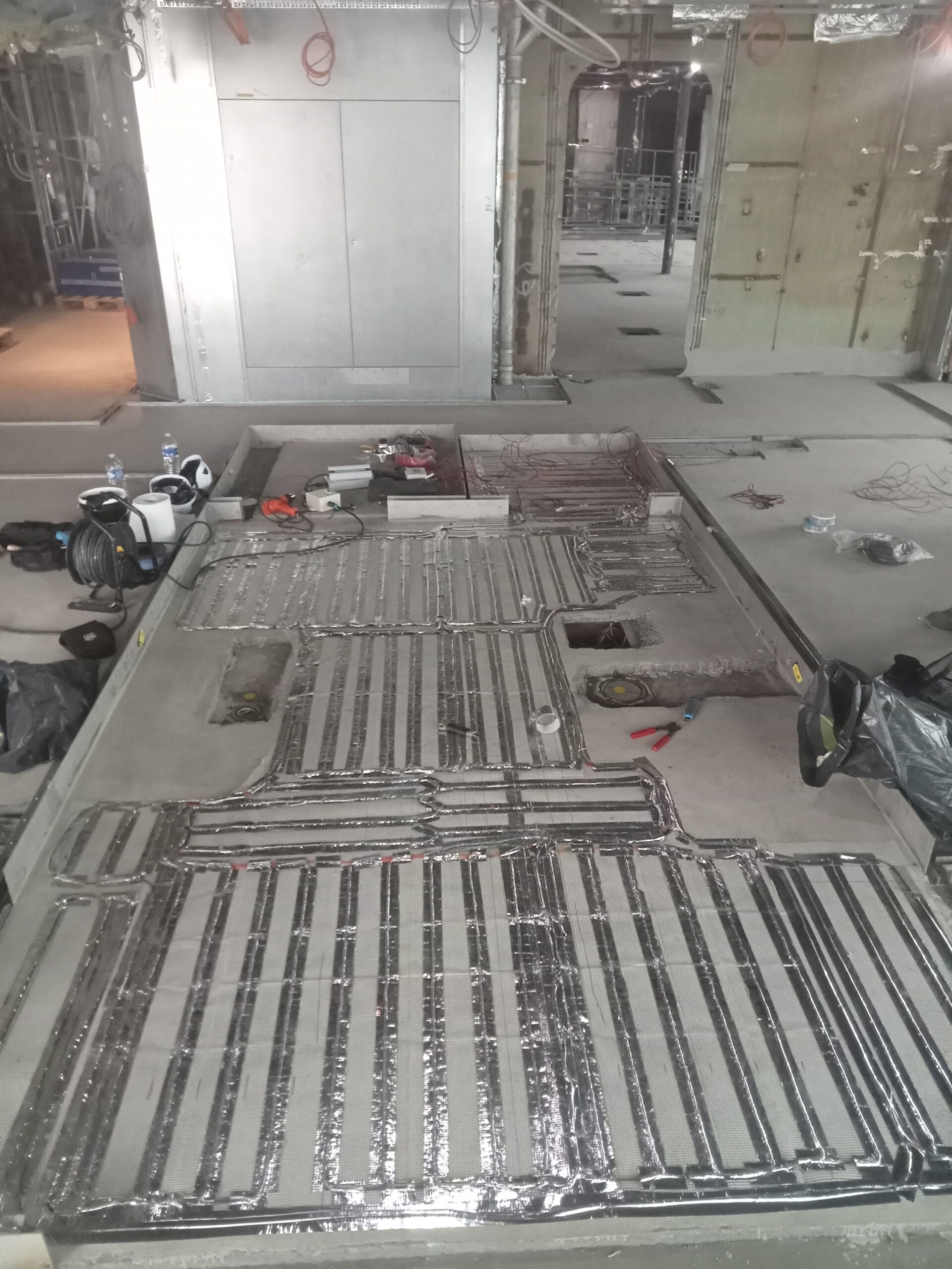 Installazione grande superficie